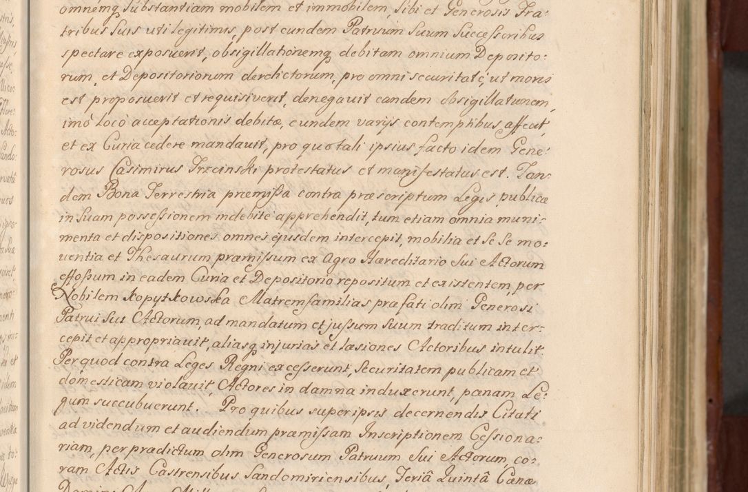 Zdjęcie nr 80 dla obiektu archiwalnego: Acta actorum episcopalium R. D. Casimiri a Łubna Łubiński, episcopi Cracoviensis, ducis Severiae ab anno 1714 ad annum 1719 conscripta. Volumen II