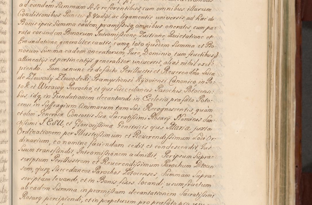 Zdjęcie nr 74 dla obiektu archiwalnego: Acta actorum episcopalium R. D. Casimiri a Łubna Łubiński, episcopi Cracoviensis, ducis Severiae ab anno 1714 ad annum 1719 conscripta. Volumen II