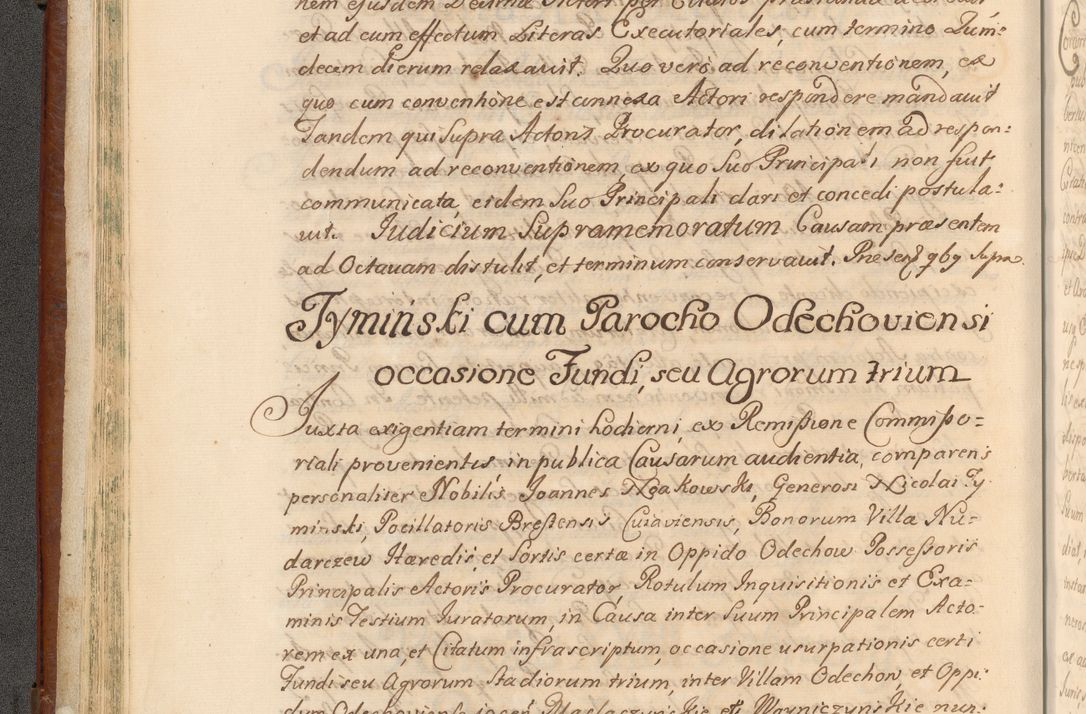 Zdjęcie nr 67 dla obiektu archiwalnego: Acta actorum episcopalium R. D. Casimiri a Łubna Łubiński, episcopi Cracoviensis, ducis Severiae ab anno 1714 ad annum 1719 conscripta. Volumen II