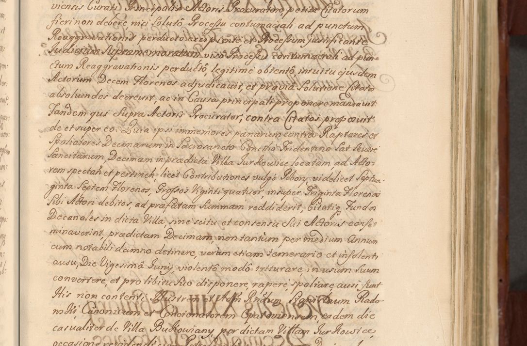 Zdjęcie nr 64 dla obiektu archiwalnego: Acta actorum episcopalium R. D. Casimiri a Łubna Łubiński, episcopi Cracoviensis, ducis Severiae ab anno 1714 ad annum 1719 conscripta. Volumen II