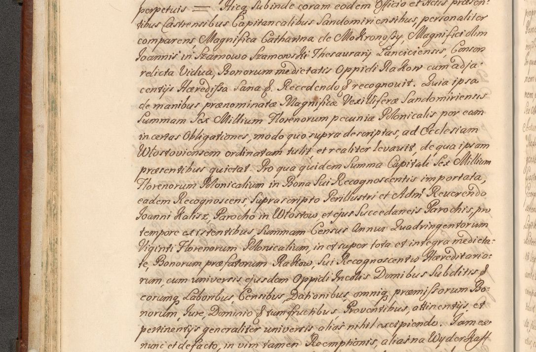 Zdjęcie nr 51 dla obiektu archiwalnego: Acta actorum episcopalium R. D. Casimiri a Łubna Łubiński, episcopi Cracoviensis, ducis Severiae ab anno 1714 ad annum 1719 conscripta. Volumen II