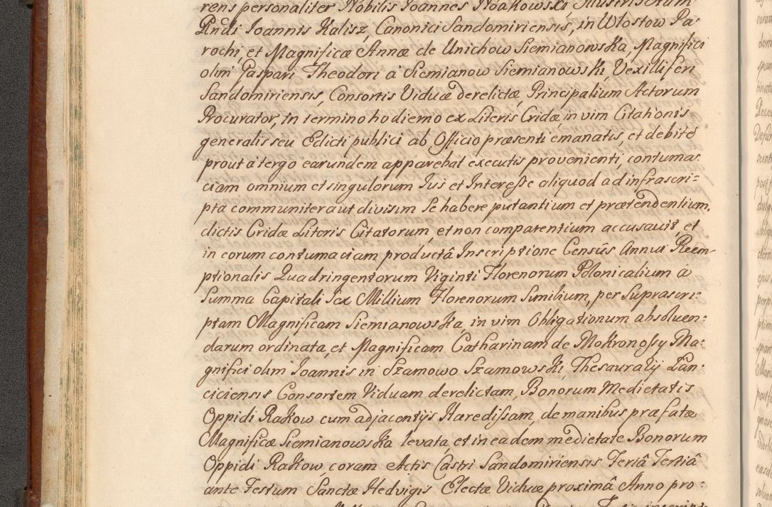 Zdjęcie nr 49 dla obiektu archiwalnego: Acta actorum episcopalium R. D. Casimiri a Łubna Łubiński, episcopi Cracoviensis, ducis Severiae ab anno 1714 ad annum 1719 conscripta. Volumen II