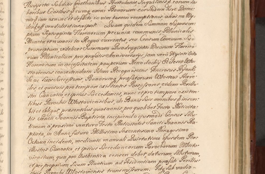 Zdjęcie nr 42 dla obiektu archiwalnego: Acta actorum episcopalium R. D. Casimiri a Łubna Łubiński, episcopi Cracoviensis, ducis Severiae ab anno 1714 ad annum 1719 conscripta. Volumen II