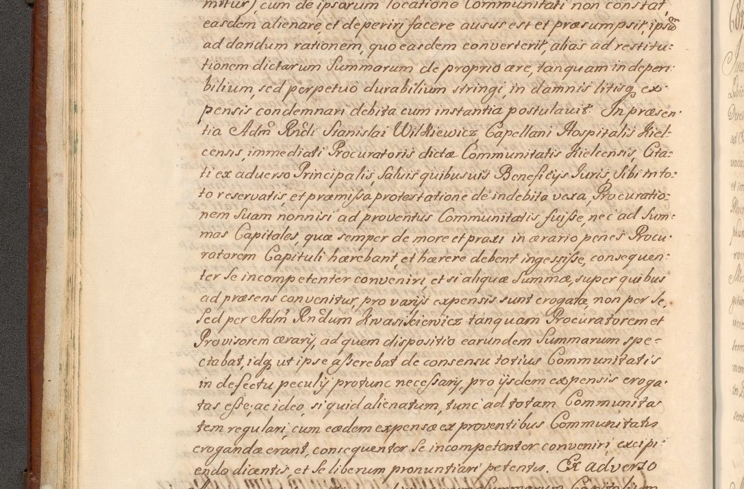 Zdjęcie nr 39 dla obiektu archiwalnego: Acta actorum episcopalium R. D. Casimiri a Łubna Łubiński, episcopi Cracoviensis, ducis Severiae ab anno 1714 ad annum 1719 conscripta. Volumen II