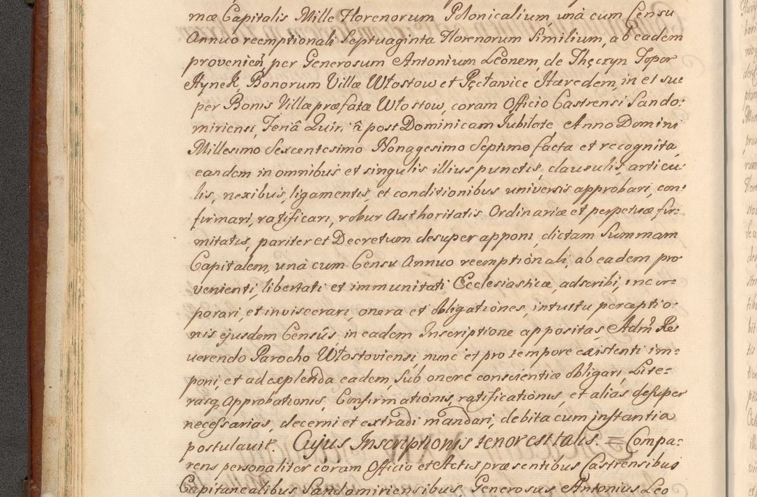 Zdjęcie nr 41 dla obiektu archiwalnego: Acta actorum episcopalium R. D. Casimiri a Łubna Łubiński, episcopi Cracoviensis, ducis Severiae ab anno 1714 ad annum 1719 conscripta. Volumen II