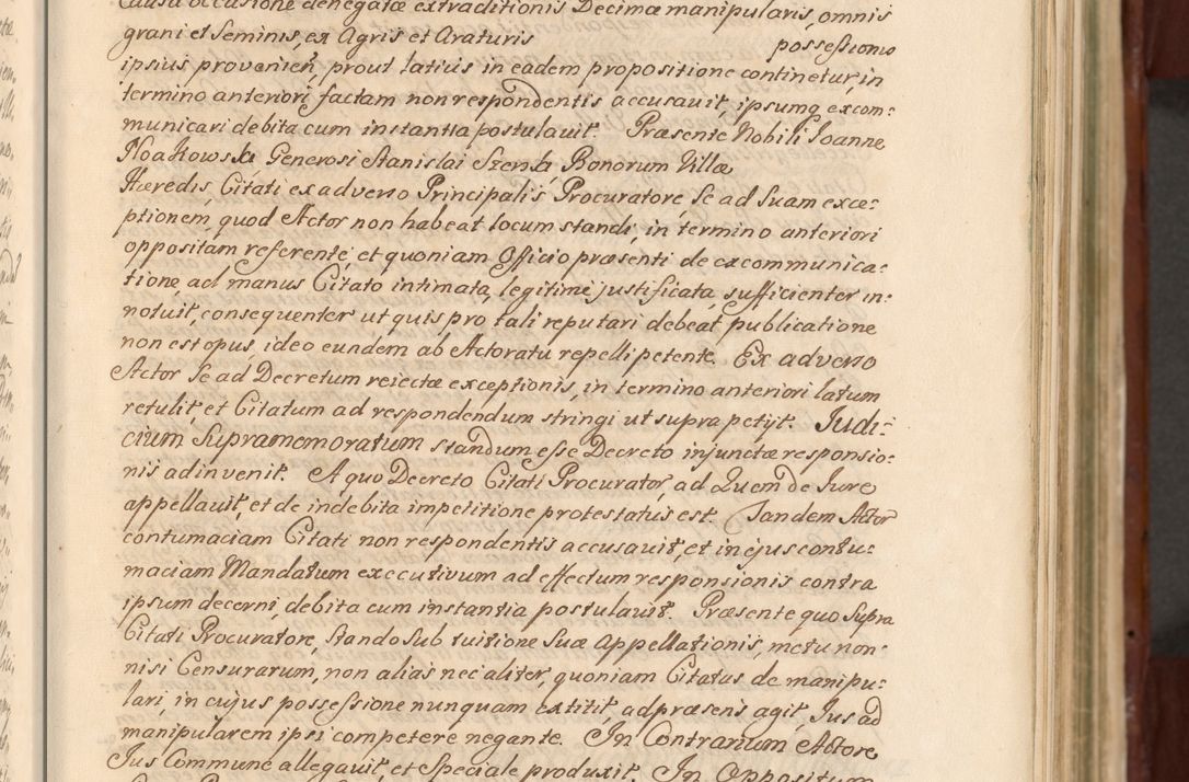 Zdjęcie nr 36 dla obiektu archiwalnego: Acta actorum episcopalium R. D. Casimiri a Łubna Łubiński, episcopi Cracoviensis, ducis Severiae ab anno 1714 ad annum 1719 conscripta. Volumen II