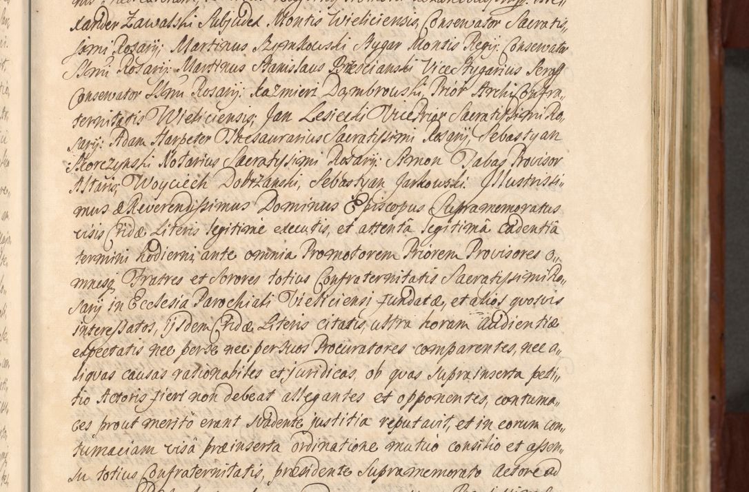 Zdjęcie nr 34 dla obiektu archiwalnego: Acta actorum episcopalium R. D. Casimiri a Łubna Łubiński, episcopi Cracoviensis, ducis Severiae ab anno 1714 ad annum 1719 conscripta. Volumen II