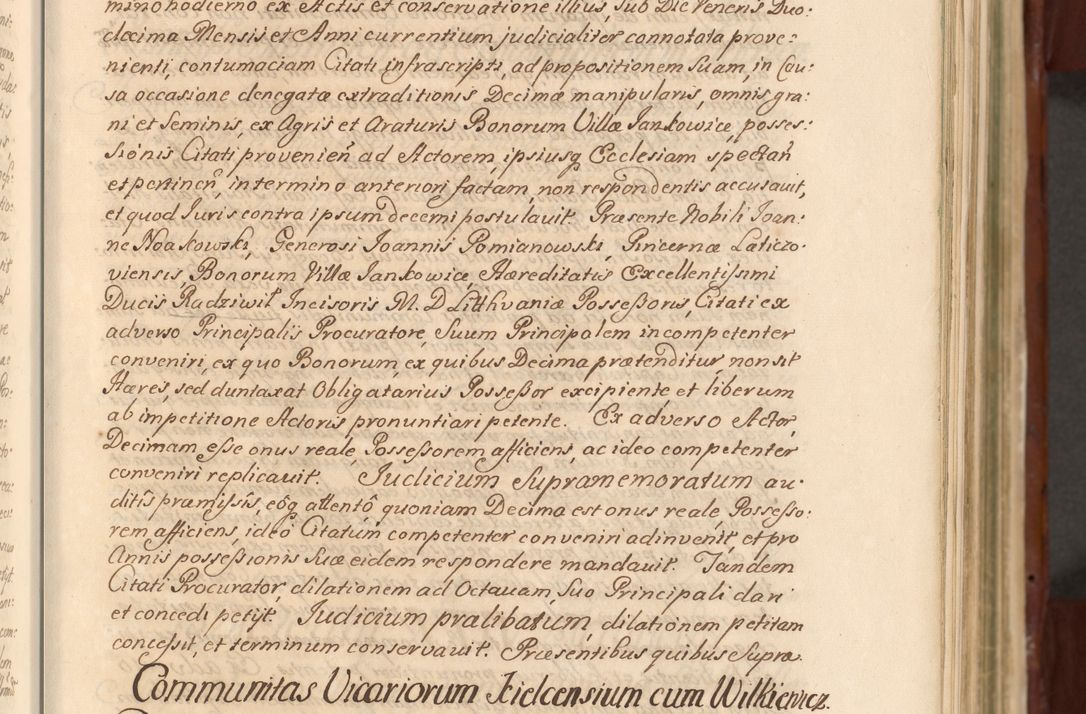 Zdjęcie nr 38 dla obiektu archiwalnego: Acta actorum episcopalium R. D. Casimiri a Łubna Łubiński, episcopi Cracoviensis, ducis Severiae ab anno 1714 ad annum 1719 conscripta. Volumen II