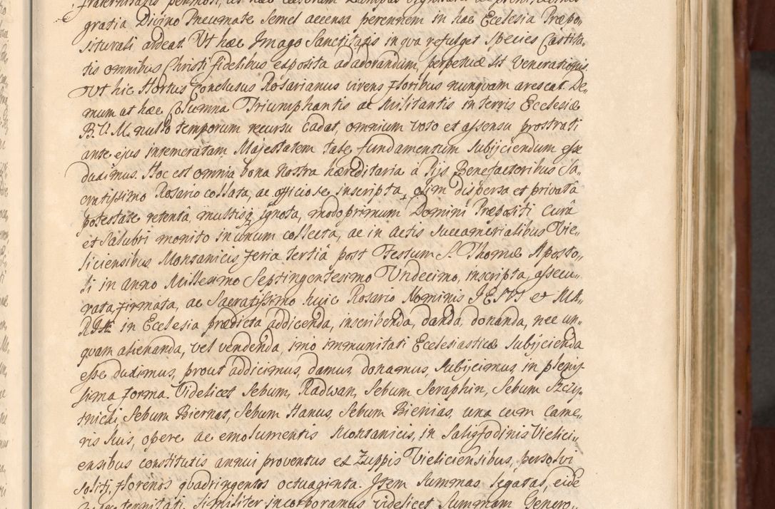 Zdjęcie nr 30 dla obiektu archiwalnego: Acta actorum episcopalium R. D. Casimiri a Łubna Łubiński, episcopi Cracoviensis, ducis Severiae ab anno 1714 ad annum 1719 conscripta. Volumen II