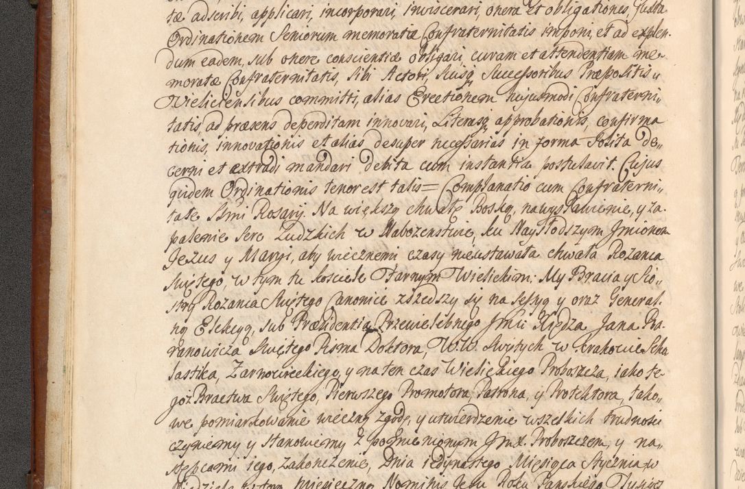 Zdjęcie nr 25 dla obiektu archiwalnego: Acta actorum episcopalium R. D. Casimiri a Łubna Łubiński, episcopi Cracoviensis, ducis Severiae ab anno 1714 ad annum 1719 conscripta. Volumen II
