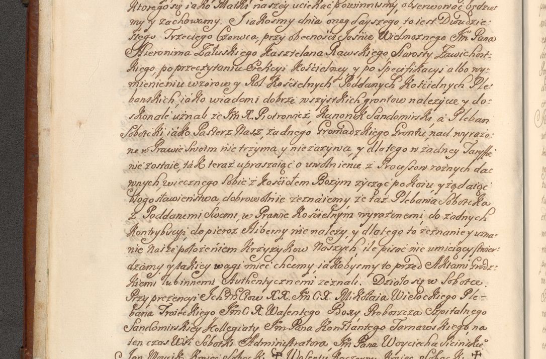 Zdjęcie nr 15 dla obiektu archiwalnego: Acta actorum episcopalium R. D. Casimiri a Łubna Łubiński, episcopi Cracoviensis, ducis Severiae ab anno 1714 ad annum 1719 conscripta. Volumen II