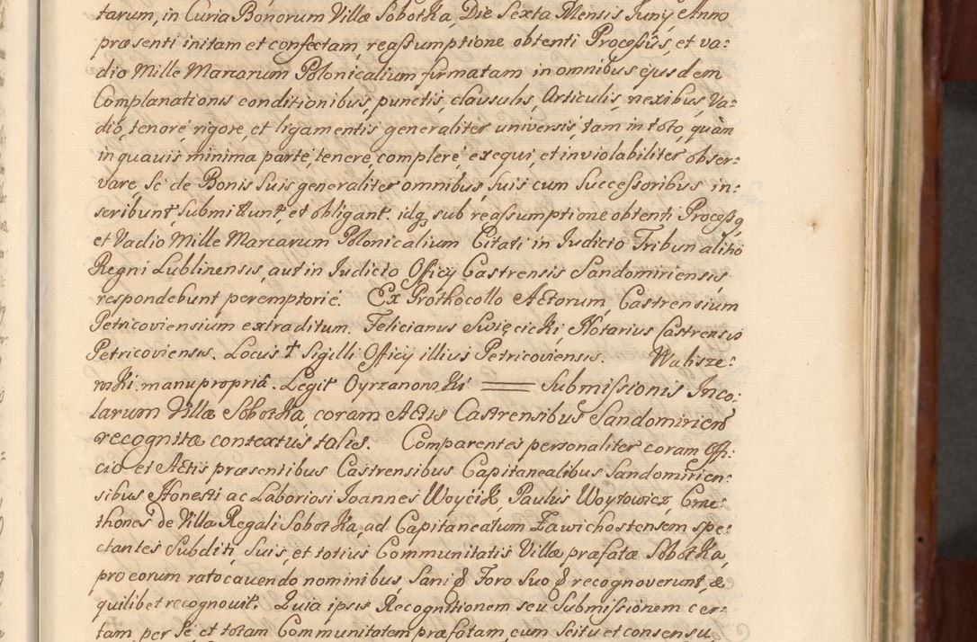 Zdjęcie nr 14 dla obiektu archiwalnego: Acta actorum episcopalium R. D. Casimiri a Łubna Łubiński, episcopi Cracoviensis, ducis Severiae ab anno 1714 ad annum 1719 conscripta. Volumen II