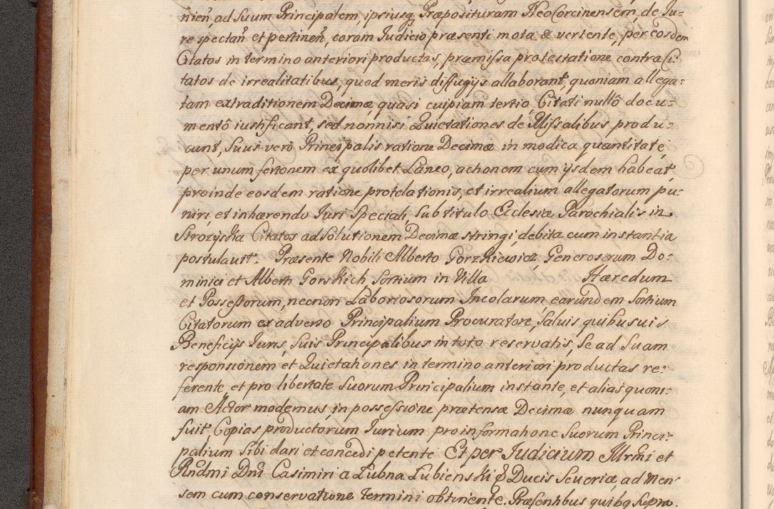 Zdjęcie nr 17 dla obiektu archiwalnego: Acta actorum episcopalium R. D. Casimiri a Łubna Łubiński, episcopi Cracoviensis, ducis Severiae ab anno 1714 ad annum 1719 conscripta. Volumen II