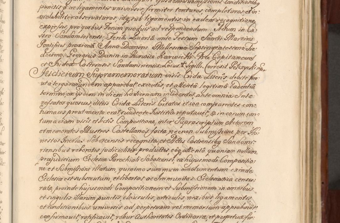 Zdjęcie nr 16 dla obiektu archiwalnego: Acta actorum episcopalium R. D. Casimiri a Łubna Łubiński, episcopi Cracoviensis, ducis Severiae ab anno 1714 ad annum 1719 conscripta. Volumen II