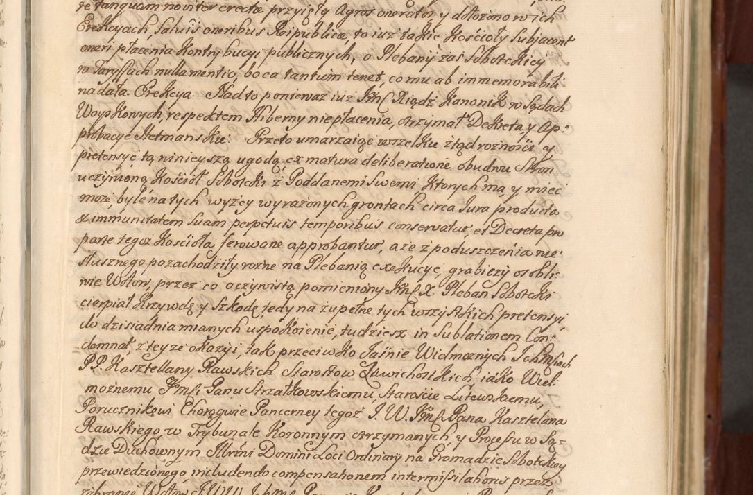 Zdjęcie nr 12 dla obiektu archiwalnego: Acta actorum episcopalium R. D. Casimiri a Łubna Łubiński, episcopi Cracoviensis, ducis Severiae ab anno 1714 ad annum 1719 conscripta. Volumen II