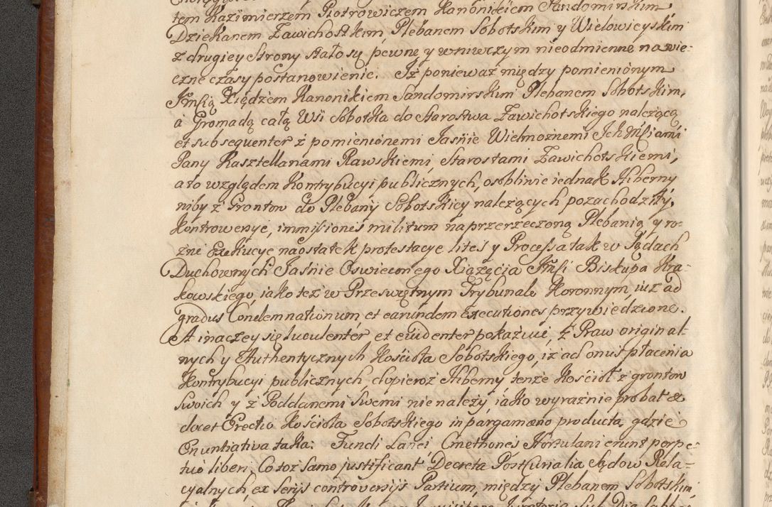 Zdjęcie nr 11 dla obiektu archiwalnego: Acta actorum episcopalium R. D. Casimiri a Łubna Łubiński, episcopi Cracoviensis, ducis Severiae ab anno 1714 ad annum 1719 conscripta. Volumen II