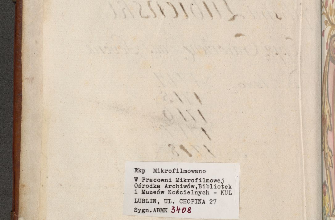Zdjęcie nr 5 dla obiektu archiwalnego: Acta actorum episcopalium R. D. Casimiri a Łubna Łubiński, episcopi Cracoviensis, ducis Severiae ab anno 1714 ad annum 1719 conscripta. Volumen II