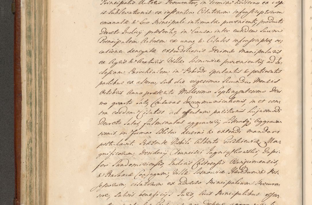 Zdjęcie nr 395 dla obiektu archiwalnego: Acta actorum episcopalium R. D. Casimiri a Łubna Łubiński, episcopi Cracoviensis, ducis Severiae ab anno 1714 ad annum 1719 conscripta. Volumen II
