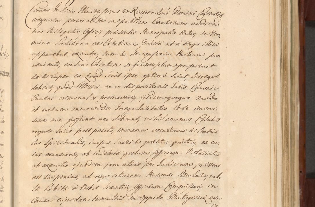 Zdjęcie nr 390 dla obiektu archiwalnego: Acta actorum episcopalium R. D. Casimiri a Łubna Łubiński, episcopi Cracoviensis, ducis Severiae ab anno 1714 ad annum 1719 conscripta. Volumen II