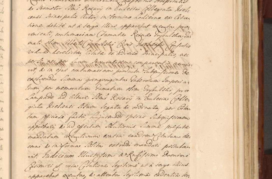 Zdjęcie nr 388 dla obiektu archiwalnego: Acta actorum episcopalium R. D. Casimiri a Łubna Łubiński, episcopi Cracoviensis, ducis Severiae ab anno 1714 ad annum 1719 conscripta. Volumen II