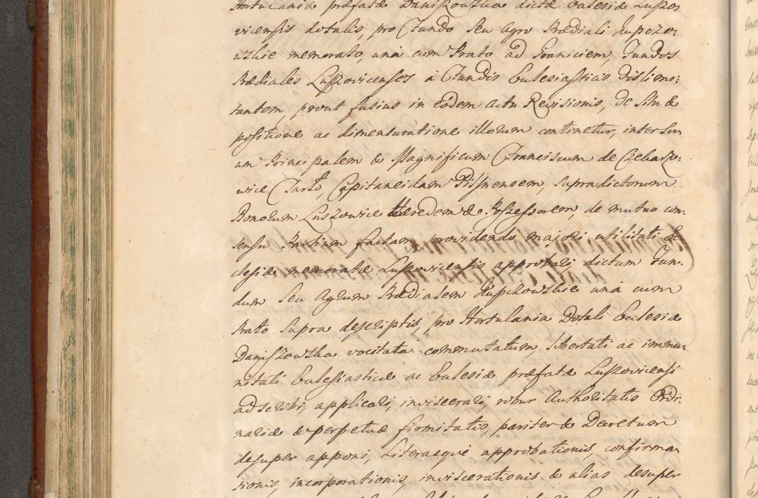 Zdjęcie nr 379 dla obiektu archiwalnego: Acta actorum episcopalium R. D. Casimiri a Łubna Łubiński, episcopi Cracoviensis, ducis Severiae ab anno 1714 ad annum 1719 conscripta. Volumen II