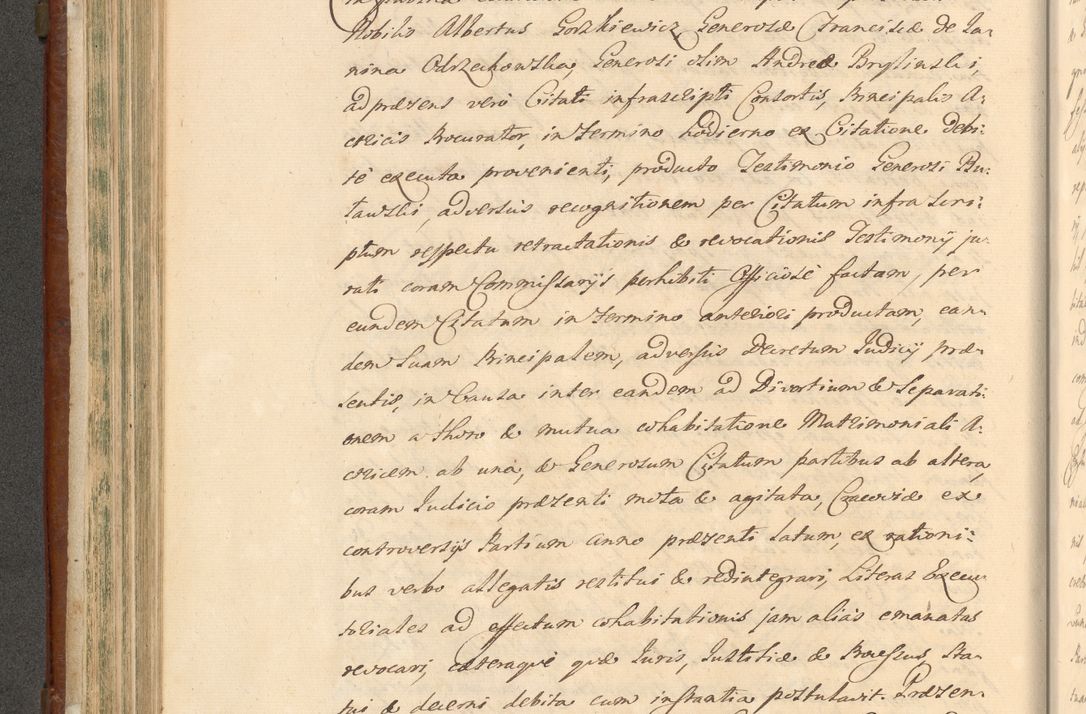 Zdjęcie nr 363 dla obiektu archiwalnego: Acta actorum episcopalium R. D. Casimiri a Łubna Łubiński, episcopi Cracoviensis, ducis Severiae ab anno 1714 ad annum 1719 conscripta. Volumen II