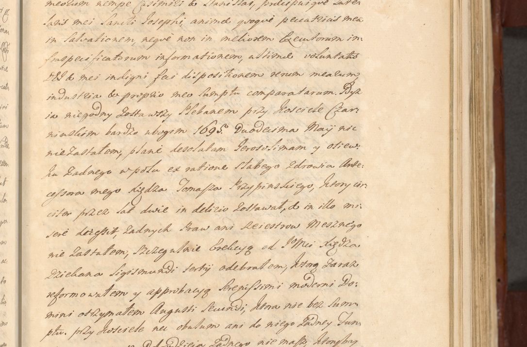 Zdjęcie nr 350 dla obiektu archiwalnego: Acta actorum episcopalium R. D. Casimiri a Łubna Łubiński, episcopi Cracoviensis, ducis Severiae ab anno 1714 ad annum 1719 conscripta. Volumen II