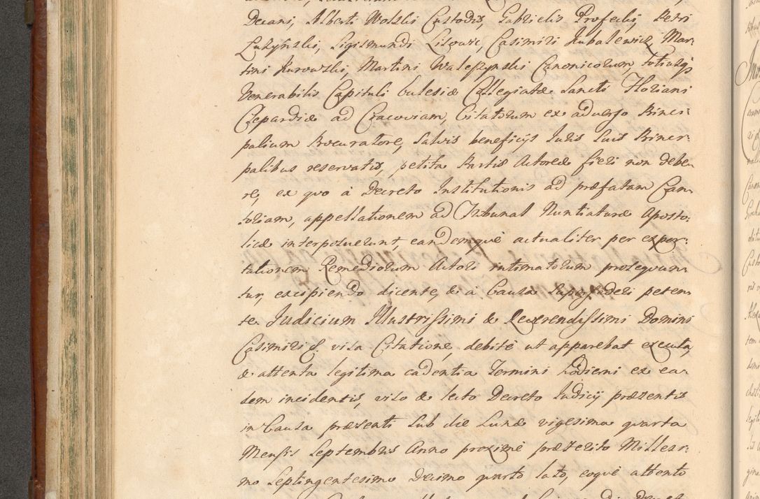 Zdjęcie nr 357 dla obiektu archiwalnego: Acta actorum episcopalium R. D. Casimiri a Łubna Łubiński, episcopi Cracoviensis, ducis Severiae ab anno 1714 ad annum 1719 conscripta. Volumen II
