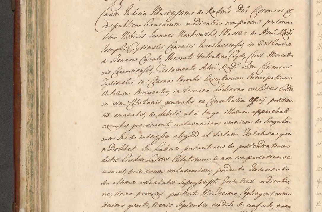 Zdjęcie nr 349 dla obiektu archiwalnego: Acta actorum episcopalium R. D. Casimiri a Łubna Łubiński, episcopi Cracoviensis, ducis Severiae ab anno 1714 ad annum 1719 conscripta. Volumen II
