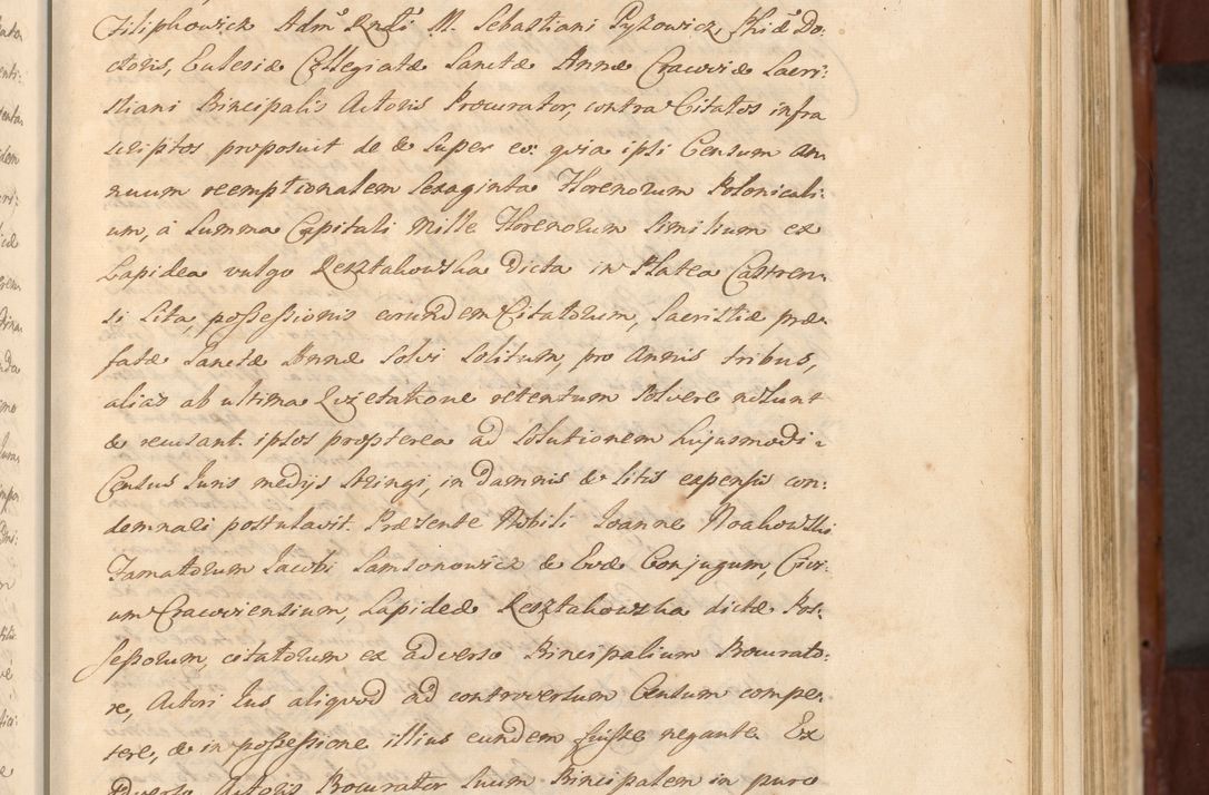 Zdjęcie nr 348 dla obiektu archiwalnego: Acta actorum episcopalium R. D. Casimiri a Łubna Łubiński, episcopi Cracoviensis, ducis Severiae ab anno 1714 ad annum 1719 conscripta. Volumen II