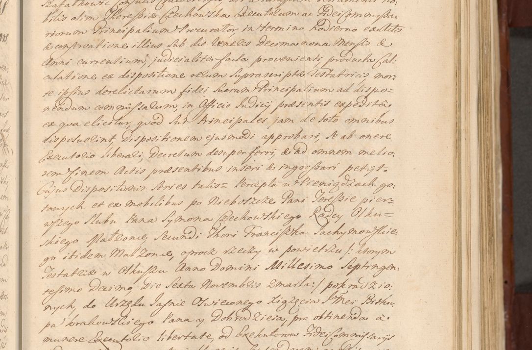 Zdjęcie nr 324 dla obiektu archiwalnego: Acta actorum episcopalium R. D. Casimiri a Łubna Łubiński, episcopi Cracoviensis, ducis Severiae ab anno 1714 ad annum 1719 conscripta. Volumen II