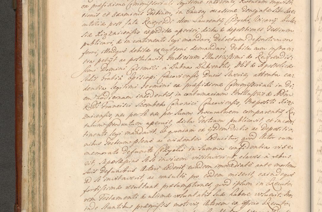 Zdjęcie nr 311 dla obiektu archiwalnego: Acta actorum episcopalium R. D. Casimiri a Łubna Łubiński, episcopi Cracoviensis, ducis Severiae ab anno 1714 ad annum 1719 conscripta. Volumen II