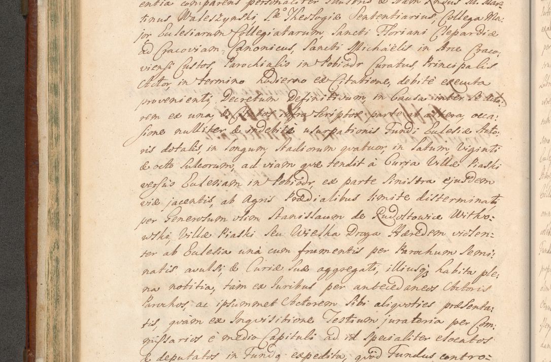 Zdjęcie nr 307 dla obiektu archiwalnego: Acta actorum episcopalium R. D. Casimiri a Łubna Łubiński, episcopi Cracoviensis, ducis Severiae ab anno 1714 ad annum 1719 conscripta. Volumen II