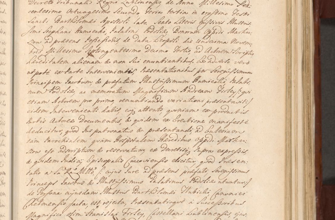 Zdjęcie nr 304 dla obiektu archiwalnego: Acta actorum episcopalium R. D. Casimiri a Łubna Łubiński, episcopi Cracoviensis, ducis Severiae ab anno 1714 ad annum 1719 conscripta. Volumen II
