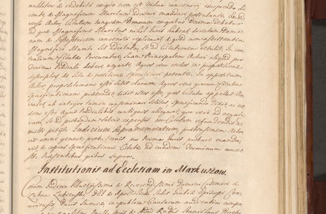 Zdjęcie nr 302 dla obiektu archiwalnego: Acta actorum episcopalium R. D. Casimiri a Łubna Łubiński, episcopi Cracoviensis, ducis Severiae ab anno 1714 ad annum 1719 conscripta. Volumen II
