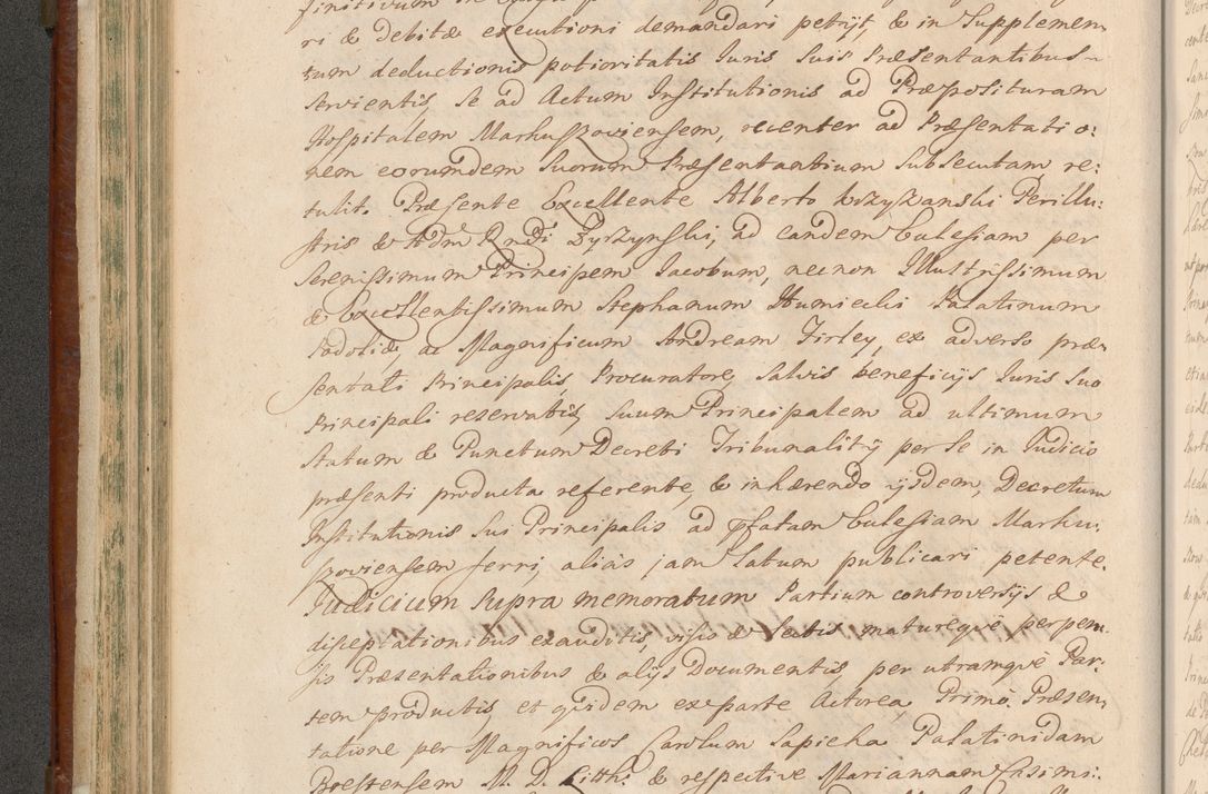 Zdjęcie nr 303 dla obiektu archiwalnego: Acta actorum episcopalium R. D. Casimiri a Łubna Łubiński, episcopi Cracoviensis, ducis Severiae ab anno 1714 ad annum 1719 conscripta. Volumen II