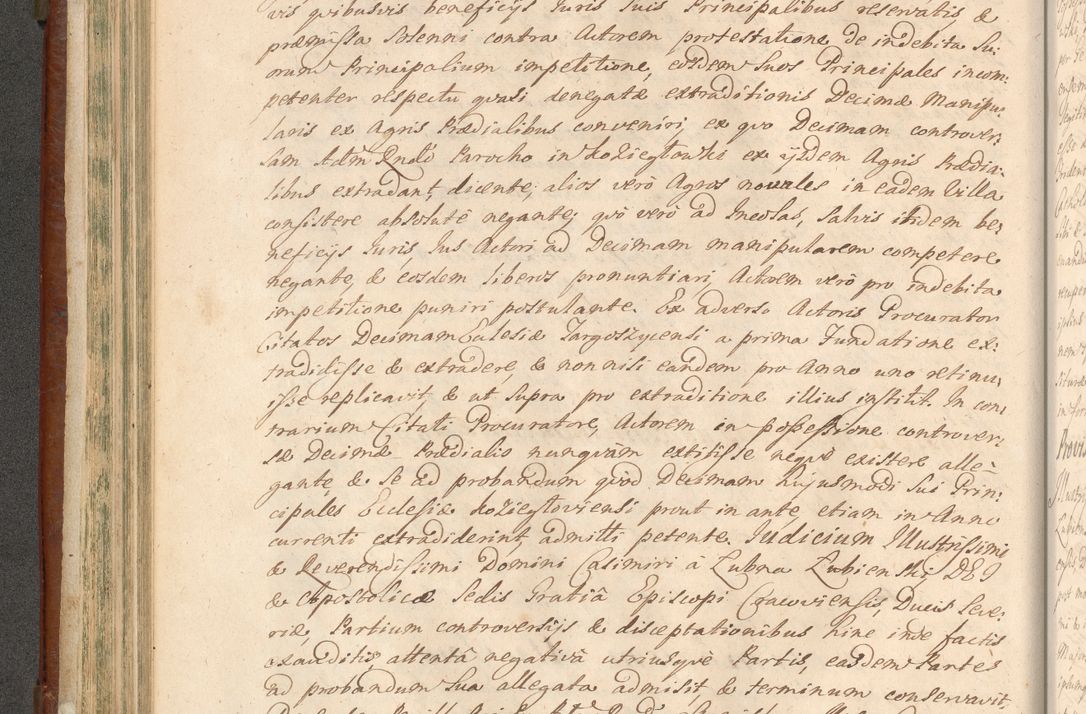 Zdjęcie nr 295 dla obiektu archiwalnego: Acta actorum episcopalium R. D. Casimiri a Łubna Łubiński, episcopi Cracoviensis, ducis Severiae ab anno 1714 ad annum 1719 conscripta. Volumen II