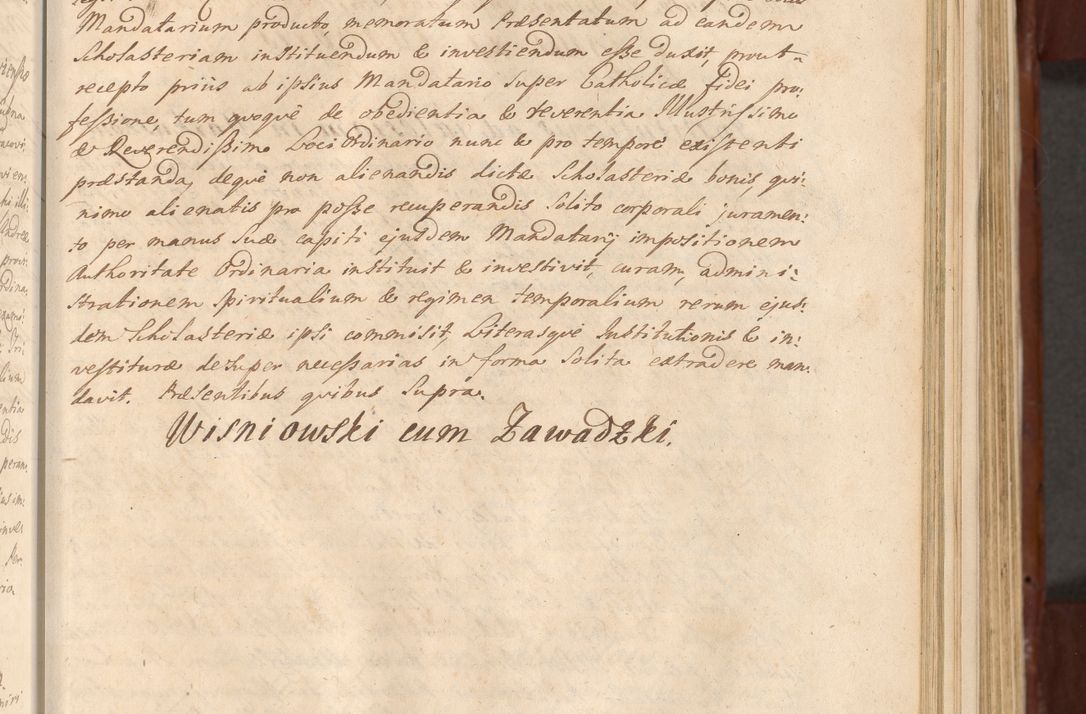 Zdjęcie nr 292 dla obiektu archiwalnego: Acta actorum episcopalium R. D. Casimiri a Łubna Łubiński, episcopi Cracoviensis, ducis Severiae ab anno 1714 ad annum 1719 conscripta. Volumen II
