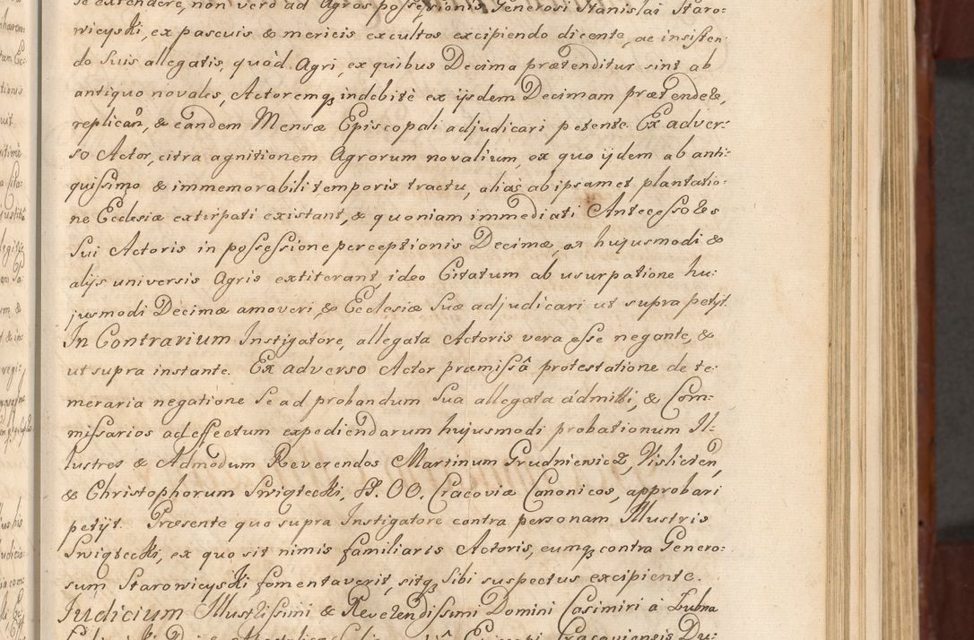 Zdjęcie nr 282 dla obiektu archiwalnego: Acta actorum episcopalium R. D. Casimiri a Łubna Łubiński, episcopi Cracoviensis, ducis Severiae ab anno 1714 ad annum 1719 conscripta. Volumen II