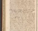 Zdjęcie nr 287 dla obiektu archiwalnego: Acta actorum episcopalium R. D. Casimiri a Łubna Łubiński, episcopi Cracoviensis, ducis Severiae ab anno 1714 ad annum 1719 conscripta. Volumen II