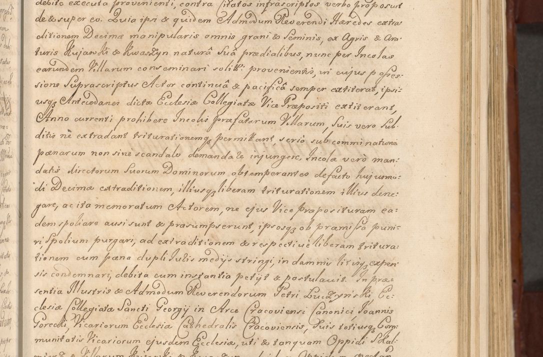 Zdjęcie nr 278 dla obiektu archiwalnego: Acta actorum episcopalium R. D. Casimiri a Łubna Łubiński, episcopi Cracoviensis, ducis Severiae ab anno 1714 ad annum 1719 conscripta. Volumen II