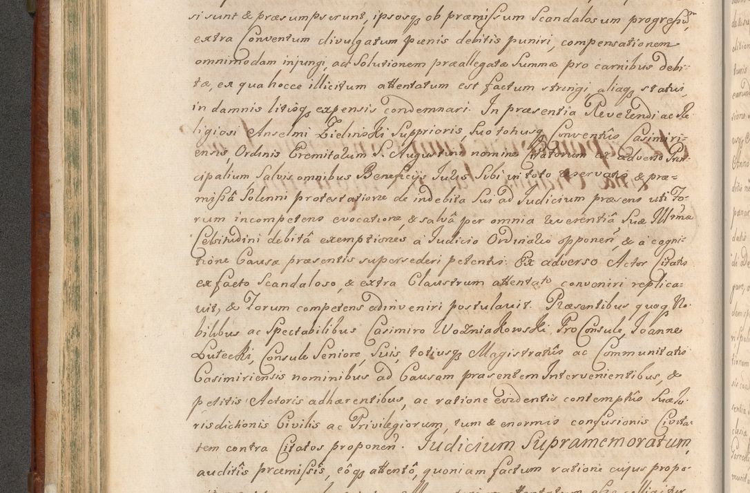 Zdjęcie nr 277 dla obiektu archiwalnego: Acta actorum episcopalium R. D. Casimiri a Łubna Łubiński, episcopi Cracoviensis, ducis Severiae ab anno 1714 ad annum 1719 conscripta. Volumen II