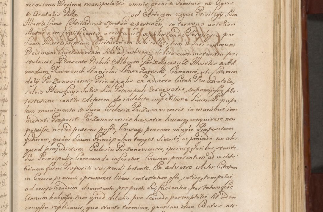 Zdjęcie nr 270 dla obiektu archiwalnego: Acta actorum episcopalium R. D. Casimiri a Łubna Łubiński, episcopi Cracoviensis, ducis Severiae ab anno 1714 ad annum 1719 conscripta. Volumen II