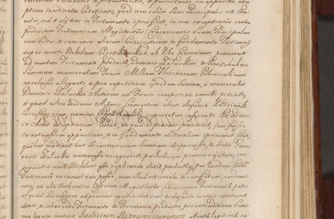 Zdjęcie nr 272 dla obiektu archiwalnego: Acta actorum episcopalium R. D. Casimiri a Łubna Łubiński, episcopi Cracoviensis, ducis Severiae ab anno 1714 ad annum 1719 conscripta. Volumen II