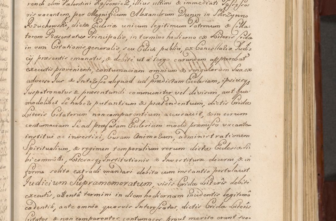 Zdjęcie nr 266 dla obiektu archiwalnego: Acta actorum episcopalium R. D. Casimiri a Łubna Łubiński, episcopi Cracoviensis, ducis Severiae ab anno 1714 ad annum 1719 conscripta. Volumen II