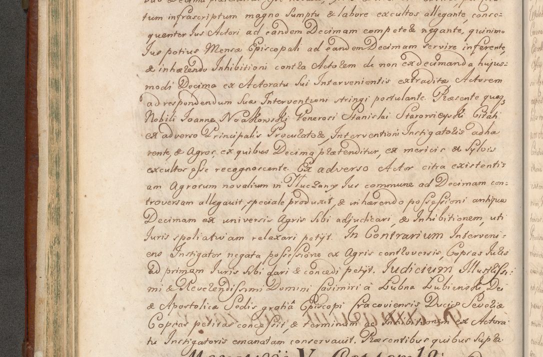Zdjęcie nr 257 dla obiektu archiwalnego: Acta actorum episcopalium R. D. Casimiri a Łubna Łubiński, episcopi Cracoviensis, ducis Severiae ab anno 1714 ad annum 1719 conscripta. Volumen II