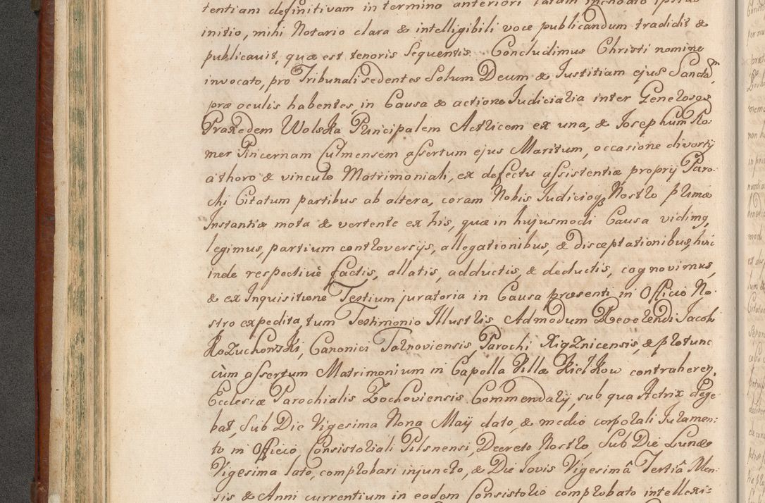 Zdjęcie nr 245 dla obiektu archiwalnego: Acta actorum episcopalium R. D. Casimiri a Łubna Łubiński, episcopi Cracoviensis, ducis Severiae ab anno 1714 ad annum 1719 conscripta. Volumen II