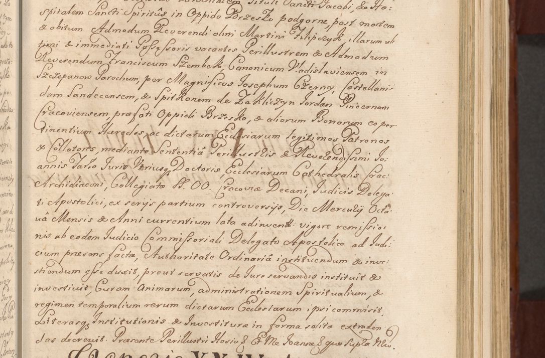 Zdjęcie nr 234 dla obiektu archiwalnego: Acta actorum episcopalium R. D. Casimiri a Łubna Łubiński, episcopi Cracoviensis, ducis Severiae ab anno 1714 ad annum 1719 conscripta. Volumen II
