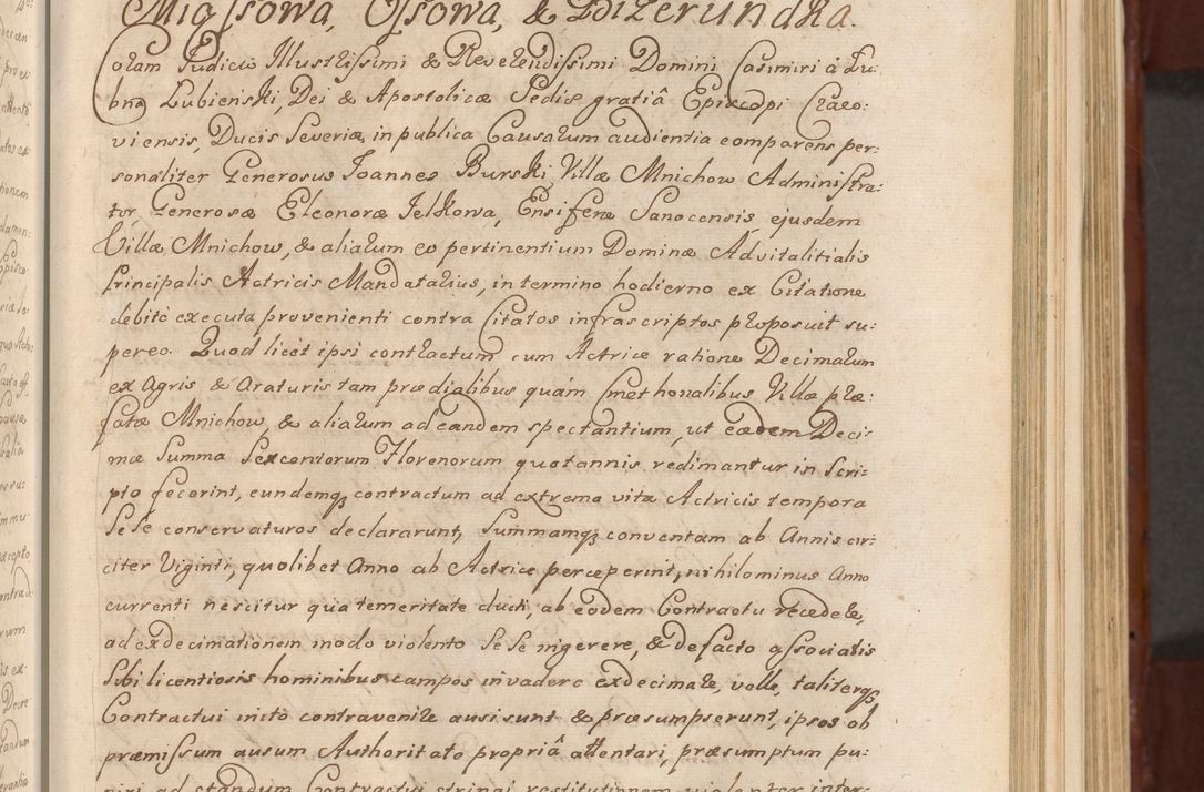 Zdjęcie nr 238 dla obiektu archiwalnego: Acta actorum episcopalium R. D. Casimiri a Łubna Łubiński, episcopi Cracoviensis, ducis Severiae ab anno 1714 ad annum 1719 conscripta. Volumen II