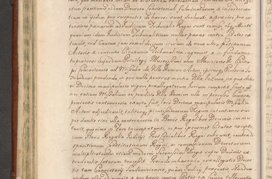 Zdjęcie nr 237 dla obiektu archiwalnego: Acta actorum episcopalium R. D. Casimiri a Łubna Łubiński, episcopi Cracoviensis, ducis Severiae ab anno 1714 ad annum 1719 conscripta. Volumen II